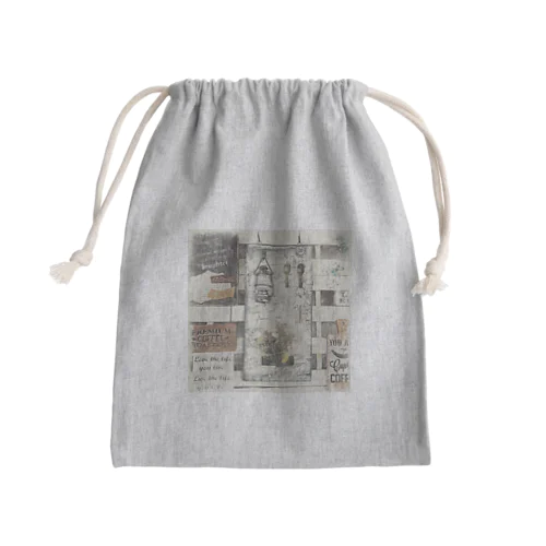 お気に入りの場所（正方形） Mini Drawstring Bag