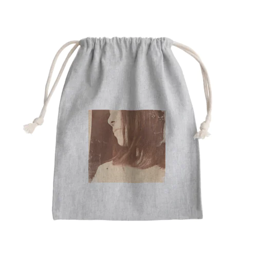 物憂げなカノジョ(レトロ) Mini Drawstring Bag