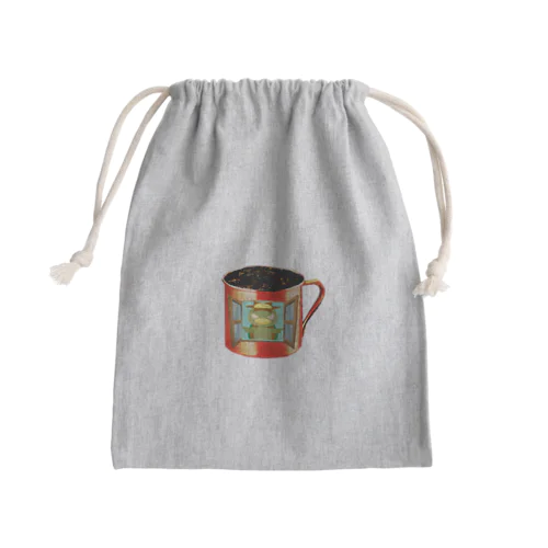 Copper Cappar Mini Drawstring Bag