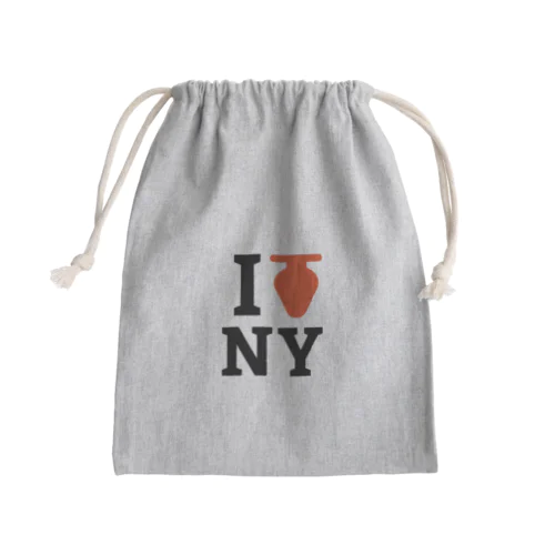 I love NY Mini Drawstring Bag