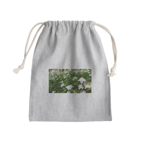 シャガの花畑 Mini Drawstring Bag