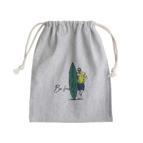 BE FREE Mini Drawstring Bag