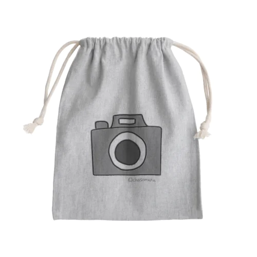 かめらっぽいもの Mini Drawstring Bag