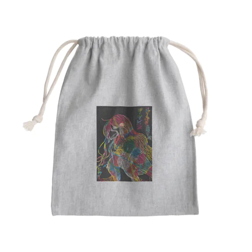 アマビエ様 Mini Drawstring Bag