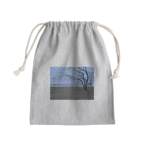 湖 Mini Drawstring Bag