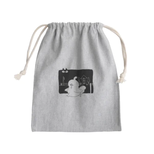 はやく帰ろう Mini Drawstring Bag