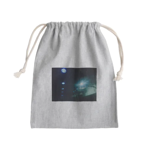 コウモリの住処 Mini Drawstring Bag