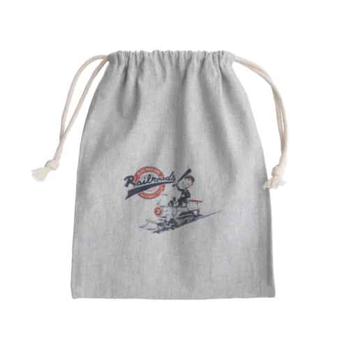 Railroads　お猿さん【グランジ】 Mini Drawstring Bag