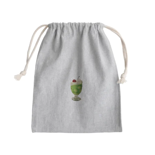 クリームソーダ Mini Drawstring Bag