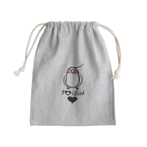 夢見るオカメインコ Mini Drawstring Bag