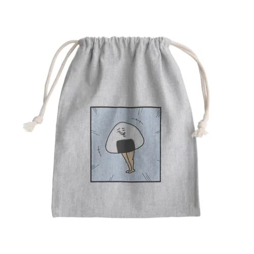 握り飯（おにぎり）くん Mini Drawstring Bag