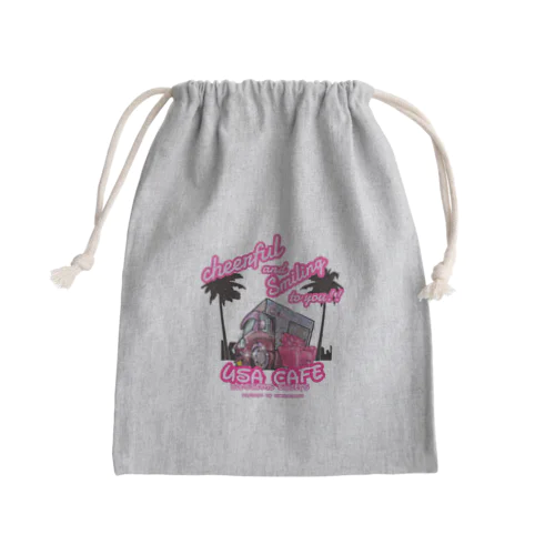 旅するクレープやさん♪ Mini Drawstring Bag