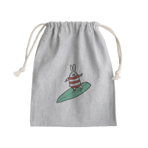 うさぎサマー Mini Drawstring Bag