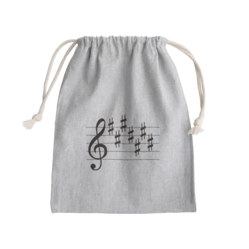 #の順番知ってる？ Mini Drawstring Bag
