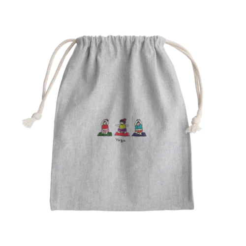 ゆるヨガ Mini Drawstring Bag