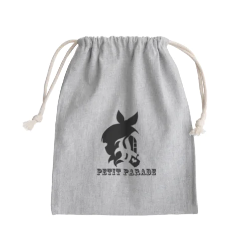 PETIT PARADE　ロゴ Mini Drawstring Bag