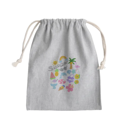 夏はすぐそこ！ Mini Drawstring Bag