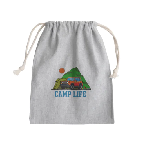 CAMP　LIFE Mini Drawstring Bag