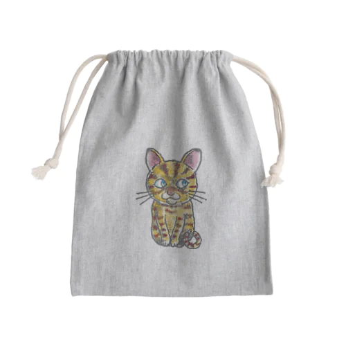 ちゃとくん Mini Drawstring Bag