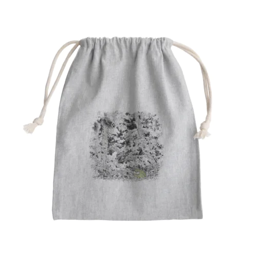 フクロウオウム　カカポ iro Mini Drawstring Bag