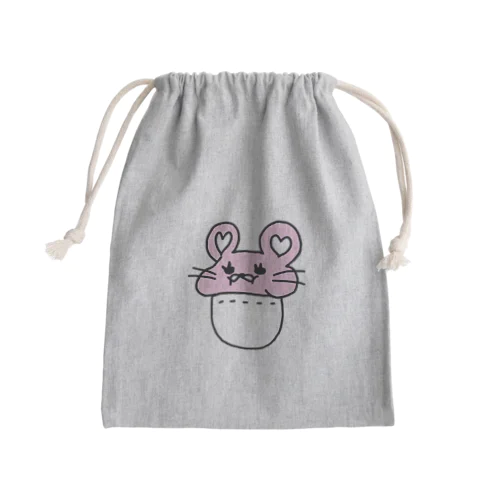 ポケットクイープちゃん Mini Drawstring Bag