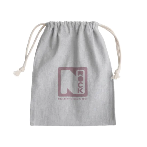 エヌロック ロゴ Mini Drawstring Bag