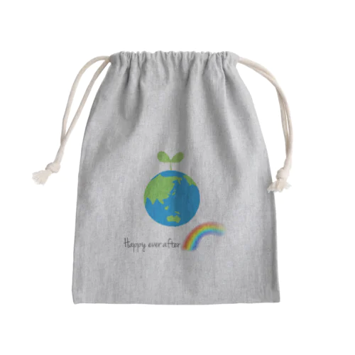 Happy ever after 1-2 Mini Drawstring Bag