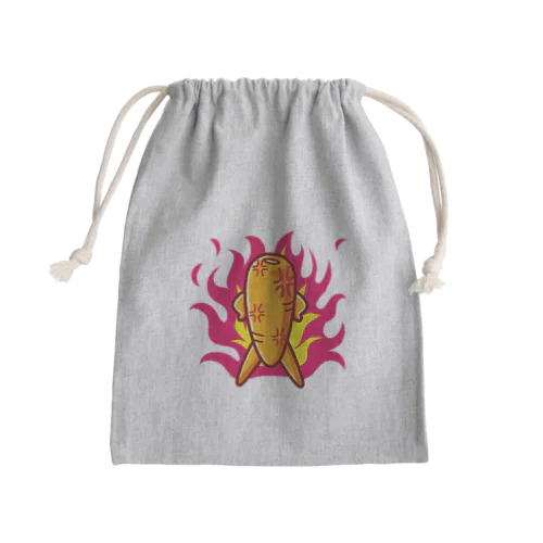 シュール・ザ・ニンジン／怒る Mini Drawstring Bag