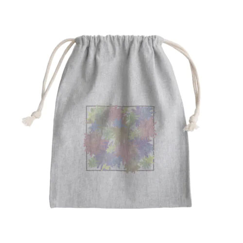 art カモフラ Mini Drawstring Bag