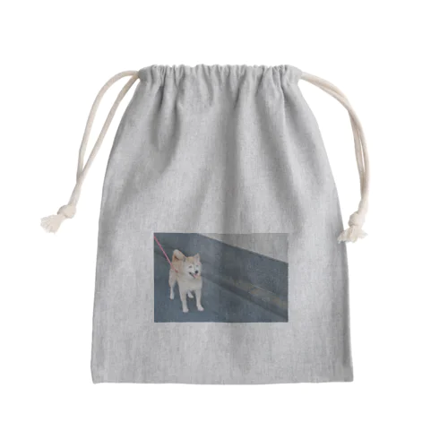 ブレいぬ Mini Drawstring Bag