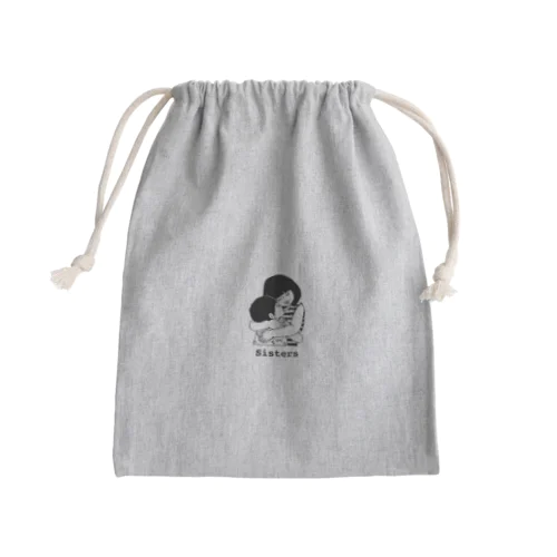 sistersシリーズ Mini Drawstring Bag