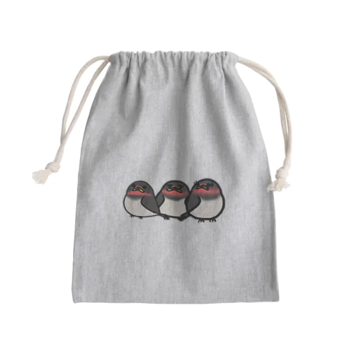 つばめだんご Mini Drawstring Bag