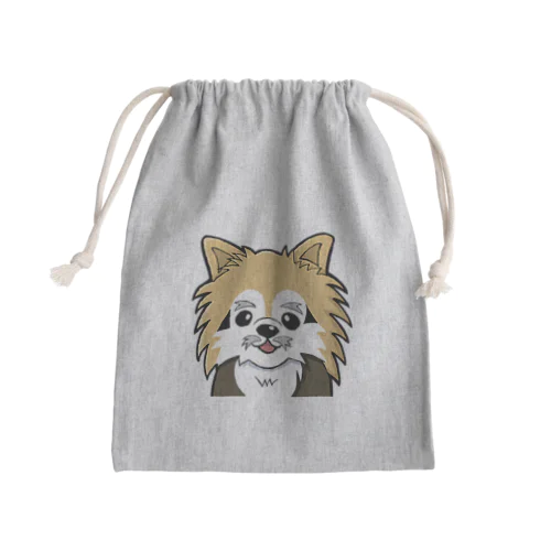 チワワのここじい（スタンダード） Mini Drawstring Bag