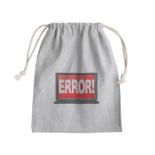 甚大なエラー Mini Drawstring Bag