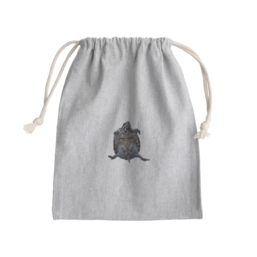 亀のおくやす君 Mini Drawstring Bag