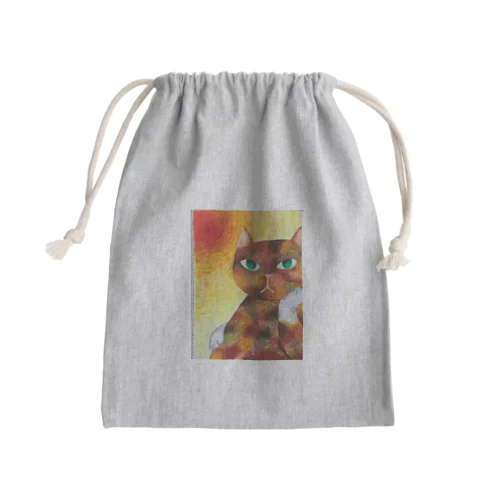 コケねこさんと情熱 Mini Drawstring Bag