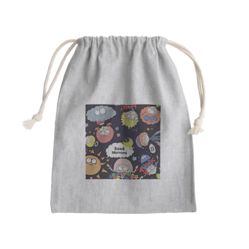 #mor  Mini Drawstring Bag