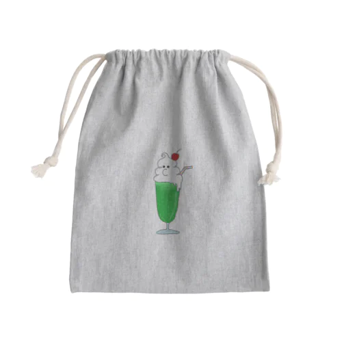 クリームソーダーさん Mini Drawstring Bag