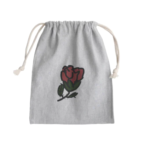 Rose  Mini Drawstring Bag