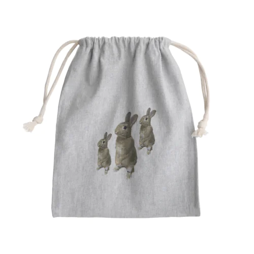 うさころん Mini Drawstring Bag