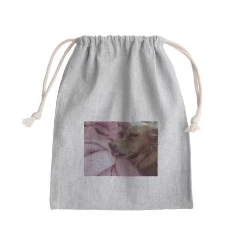 きぴの寝顔 Mini Drawstring Bag