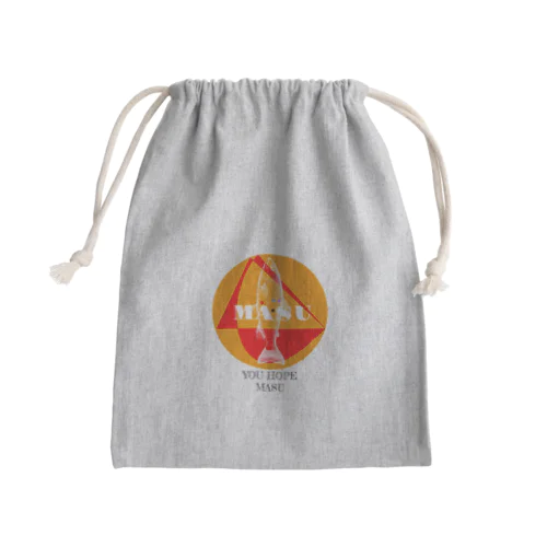 橙鱒-高校生が作る- Mini Drawstring Bag