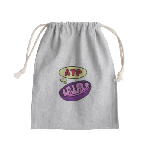 ATPを合成するミトコンドリア Mini Drawstring Bag