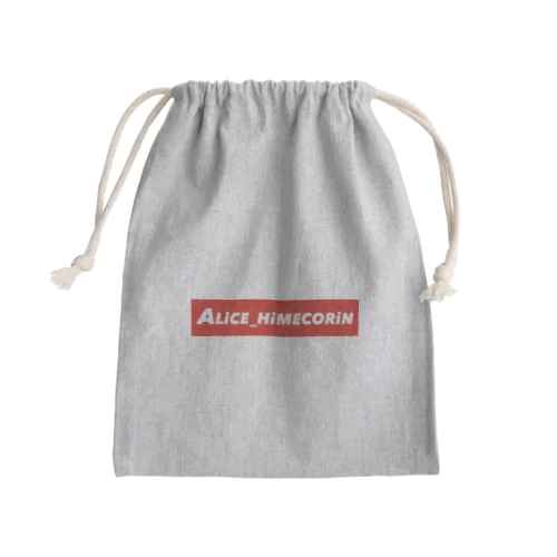 ALiCE_HiMECORiN（横） Mini Drawstring Bag