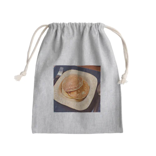 パンケーキ Mini Drawstring Bag