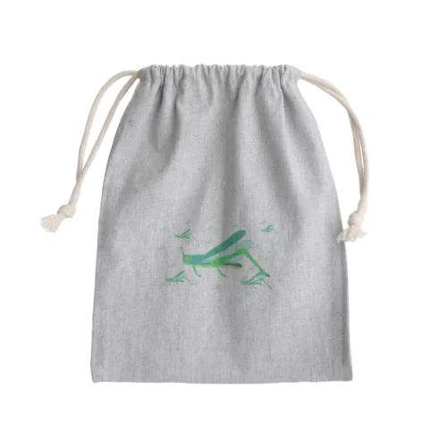 サバクトビバッタ 孤独相 群体・蝗害  Mini Drawstring Bag