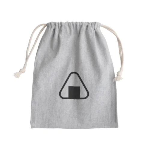 すっきりおにぎり Mini Drawstring Bag