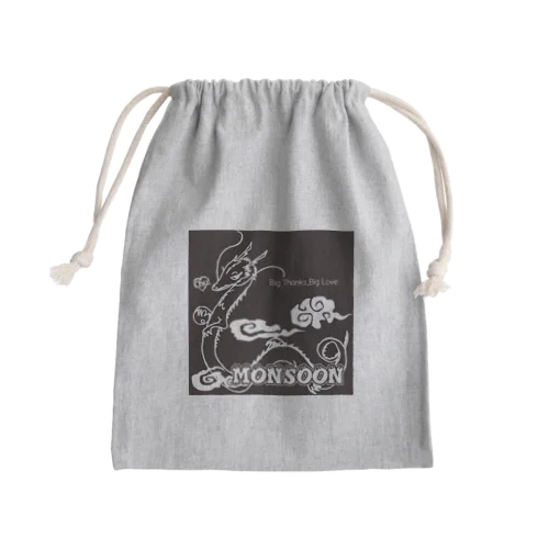 モンスーンちゃん2 Mini Drawstring Bag