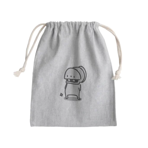 スラッとナイトくん Mini Drawstring Bag