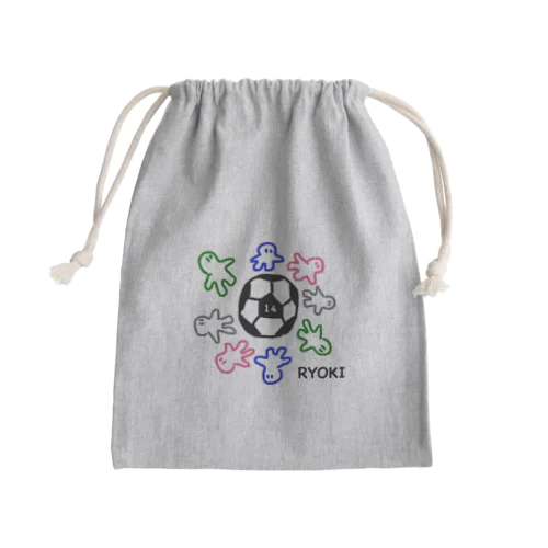 いせしまおくん14 Mini Drawstring Bag